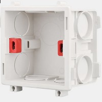 PVC Electrical Wall Switch Wiring Slot Conduit Junction Box