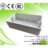 PVC Electrical Cable Wire Conduit Pipe Switch Box Flush Box